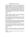 PROPOSITO DE LAS ARTES
