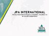 Lire la présentation de JPA International