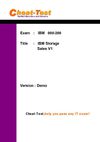cheat-test IBM Storage Sales V1 000-200 Free download