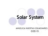 Solar System angelica huertas