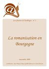 Sommaire & Guillaume Lion, "Editorial", dans Les dossiers de l’esc@rgot n°1 - La romanisation en Bourgogne,...