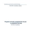 PROGRAMACIÓN HISTORIA DE LA FILOSOFÍA.