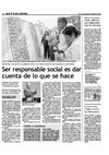 Artículo Ser Responsable Social es dar cuenta de lo que se hace - Bernardo Toro