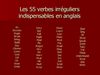 55 VERBES INDISPENSABLES