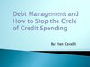 How To Stop the Cycle Of Credit Spending