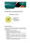 REALIZACION DE LAS ACTIVIDADES DE AUDITORIA