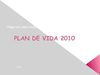 PLAN DE VIDA 2010