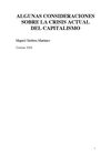 Miguel Giribets Martínez. ALGUNAS CONSIDERACIONES SOBRE LA CRISIS ACTUAL DEL CAPITALISMO