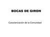 Gloria Avendaño - Caracterización de la Comunidad