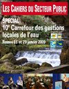 Cahiers du Secteur Public spécial 10e Carrefour des Gestions locales de l'eau