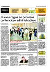 Nuevas reglas en procesos contencioso administrativo