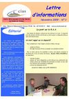 Lettre d'information N°3 du CIAS - novembre 2009