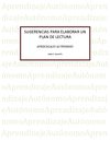 SUGERENCIAS PARA ELABORAR UN PLAN DE LECTURA ANEXO