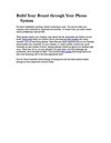 Build Your Brand through Your Phone System