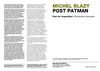 Michel Blazy, plan de l'exposition "post-patman" au palais de Tokyo, 2007