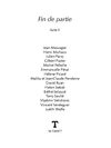 Catalogue Fin de partie acte 2