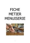 Fiche métier menuiserie