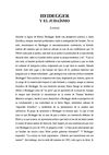 Heidegger y el judaísmo (Lectura) - © José Antonio Bielsa
