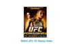 Watch UFC 107 Live Streaming Online Free