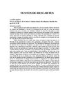 TEXTOS DE DESCARTES