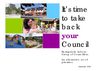 A consultation on the councils priorities by the Labour Group of Councillors