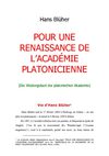 Renaissance de l'Académie platonicienne - Hans Blüher 