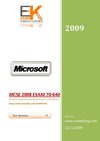 70-640 Exam Questions | Free 70-640 PDF | 70-640