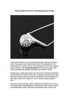 What Should You Go For The Sterling Silver Jewelry