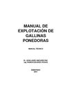 JOHN JAIRO HINCAPIÉ PhD, RAMON EDUARDO RODAS. MANUAL DE EXPLOTACIÓN DE GALLINAS PONEDORAS 