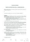 RELEVE DE POSITIONS RELATIF A LA CONCERTATION SUR LA« CONVENTION DE 1967 »