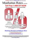 Manhattan NY Home Loan Refinance & Purchase Money Interest Rates 1/4/2010 
