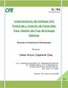 Implementación del Software ION Enterprise y Creación de Portal Web para Gestión de Flujo de Energia Eléctrica