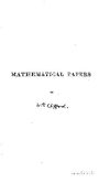 Mathematical Papers