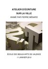 Atelier d'écriture Beaux-Arts Valence