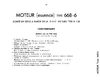 MR30 Renault Frégate [Moteur 668-6 Guide réparation] : Manuel de Réparation pour R1100, R1101 & R1102 : (avec mise...