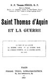 Saint Thomas et la guerre