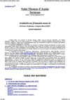 Sermons Saint Thomas D'Aquin
