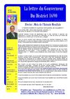 LETTRE DU GOUVERNEUR FEVRIER 2010