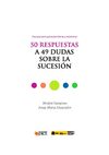 50 respuestas a 49 dudas sobre la sucesión. Una guía para pymes familiares y autónomos