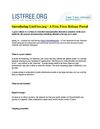 Introducing ListFree.org – A Free Press Release Portal