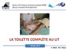 Toilette complète au lit