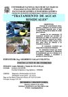 Curso : TRATAMIENTO DE AGUAS RESIDUALES