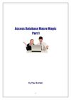 MS Access Macros