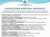 Convocatoria monitorias