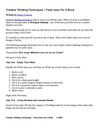Creative Thinking Techniques – Forty Uses For A Brick