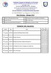 Championnat des clubs 2010. L'intégralité du calendrier