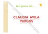 Un poco de Claudia Avila