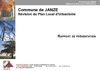 Rapport de présentation du Plan Local d'Urbanisme (PLU) de Janzé
