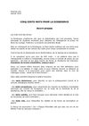 CINQ CENTS MOTS POUR LA DISSIDENCE
