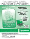 Plancha Zona Electoral Cartagena